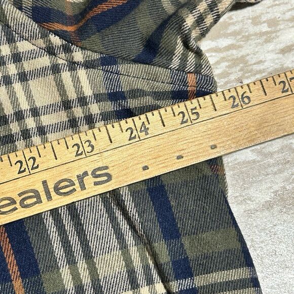Tailor Vintage Men's XL Flannel Shirt Luxe Performance Stretch NWT - Picture 4 of 6